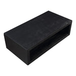Alma Oak Veneer Coffee Table in Black