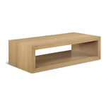 Alma Oak Veneer Coffee Table in Natural