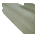 Kennedy Chenille Fabric Upholstered Bench in Mint