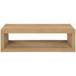 Alma Oak Veneer Coffee Table in Natural