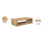 Alma Oak Veneer Coffee Table in Natural