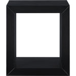 Alma Oak Veneer End / Side Table in Black