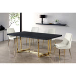 Karina Velvet Upholstered Dining Chair in Cream