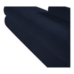 Kennedy Chenille Fabric Upholstered Bench in Navy