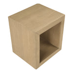 Alma Oak Veneer End / Side Table in Natural