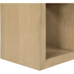 Alma Oak Veneer End / Side Table in Natural