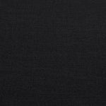 Kimora Linen Textured Fabric Upholstered Chair in Black