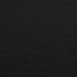 Kimora 86.5" Linen Textured Fabric Upholstered Sofa in Black