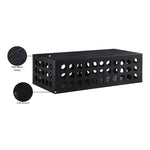 Kinsley Oak Veneer Coffee Table in Black