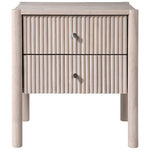 Kivo Solid Wood Nightstand in Natural