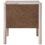 Kivo Solid Wood Nightstand in Natural