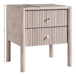 Kivo Solid Wood Nightstand in Natural