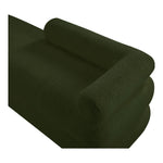 Kennedy Teddy Fabric Upholstered Bench in Green