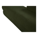 Kennedy Teddy Fabric Upholstered Bench in Green