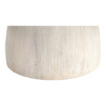 Liona Marble And Mango Wood Coffee Table in White