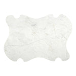 Liona Marble And Acacia Wood Coffee Table in White