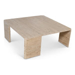 Livorno Travertine Coffee Table in Natural