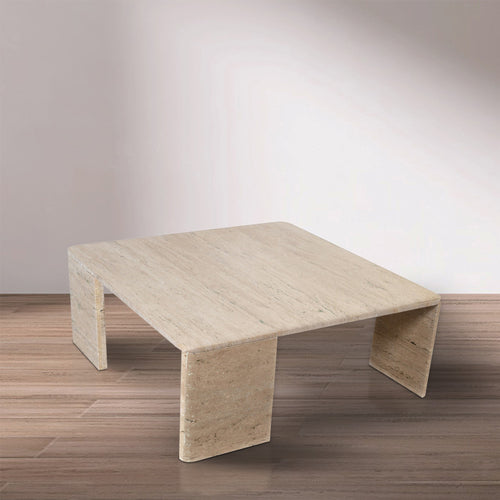 Livorno Travertine Coffee Table in Natural