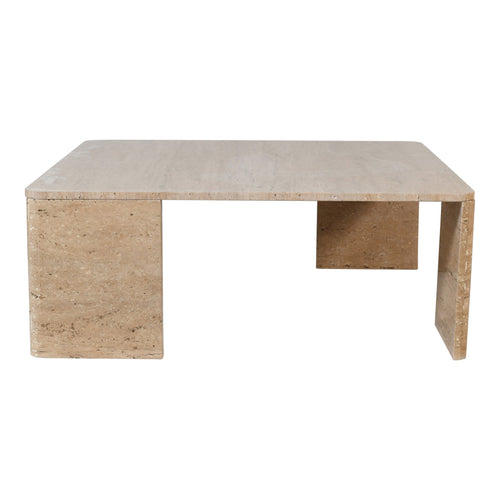Livorno Travertine Coffee Table in Natural