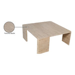 Livorno Travertine Coffee Table in Natural