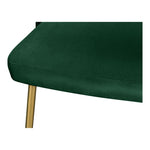 Logan Velvet Upholstered Dining Chair in Green