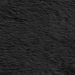 Ambre Vegan Shearling Fabric Upholstered Accent Chair in Black
