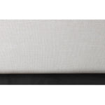Logan Linen Textured Fabric Upholstered Queen Bed in Beige