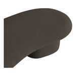 Luka Boucle Fabric Upholstered Bench in Brown