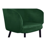 Louise Velvet Upholstered Dining Chair in Green