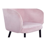 Louise Velvet Upholstered Dining Chair in Pink