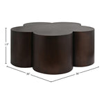 Lucky Iron Coffee Table in Brown