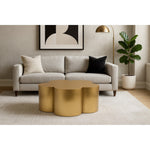 Lucky Iron Coffee Table in Gold