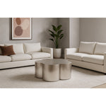 Lucky Iron Coffee Table in Silver