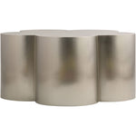 Lucky Iron Coffee Table in Silver