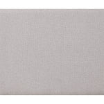 Mackenzie 120" Linen Textured Fabric Upholstered 3pc. Modular Sofa in Beige