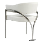 Madelyn Velvet Upholstered Dining Chair in Cream