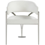 Madelyn Velvet Upholstered Dining Chair in Cream