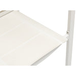 Maldives Mesh And Rope Fabric Outdoor Patio Dining Arm Chair in Beige