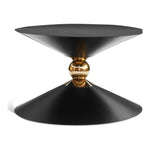 Malia Iron Coffee Table in Black