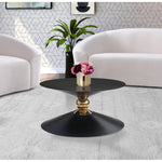 Malia Iron Coffee Table in Black