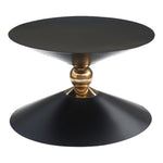 Malia Iron Coffee Table in Black