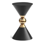Malia Iron End Table in Black