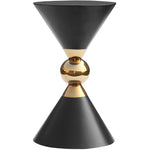 Malia Iron End Table in Black