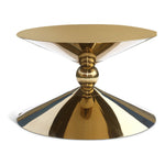 Malia Stainless Steel Coffee Table in Gold