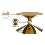 Malia Stainless Steel Coffee Table in Gold