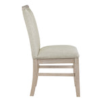Ananda Fabric Upholstered Dining Chair in Beige