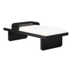 Arlington Chenille Fabric Upholstered Bench (22014-) in Cream