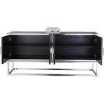 Marbella Stainless Steel Sideboard / Buffet in Mirrored
