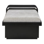 Arlington Chenille Fabric Upholstered Bench (22014-) in Grey
