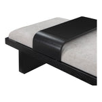 Arlington Chenille Fabric Upholstered Bench (22014-) in Grey